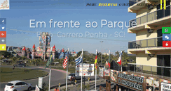 Desktop Screenshot of hotelmirantedoparque.com.br